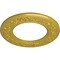 Ekena Millwork Blackthorn Ceiling Medallion (Fits Canopies up to 7 1/2"), 13 3/8"OD x 7 1/2"ID x 3/4"P, Rich Gold CM13BLRGS - alternate 2